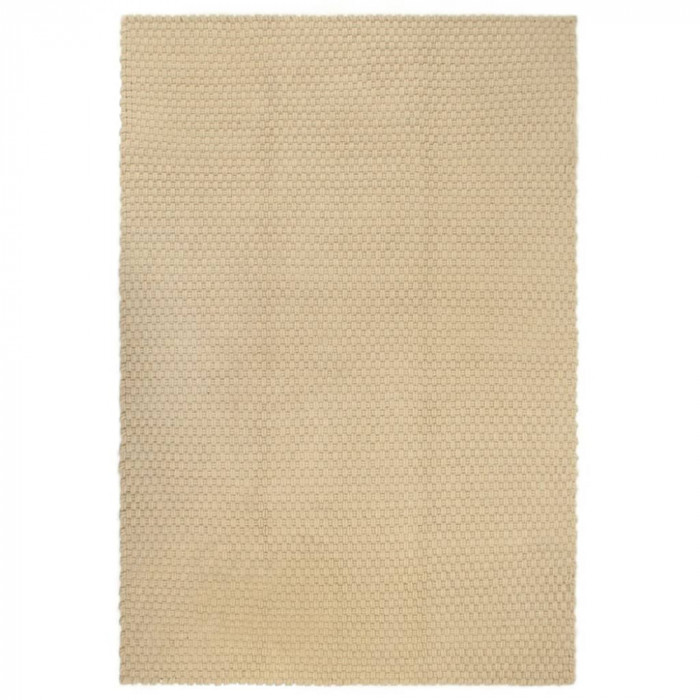 Gossi covor dreptunghiular, natural, 160x230 cm, bumbac