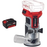 Einhell TP-ET 18 Li BL PXC - Masina de frezat 6 8 mm + Acumulator Li-Ion 18 V 4 Ah