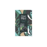 Setul Dove Men+Care Self Care Mineral Sage, Barbati: Puf de baie + Antiperspirant spray, 150 ml + Gel de dus, 250 ml