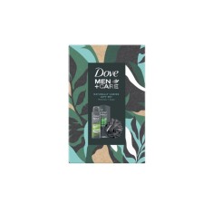 Setul Dove Men+Care Self Care Mineral Sage, Barbati: Puf de baie + Antiperspirant spray, 150 ml + Gel de dus, 250 ml