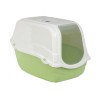 Litiera pisici acoperita MPB Romeo verde 57x39x41 cm Litiera pisica inchisa