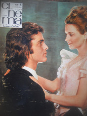 HOPCT REVISTA CINEMA NR 5 [125 ]-MAI 1973 -TAMARA CRETULESCU/ VLAD RADESCU/COCEA foto