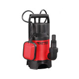 Pompa submersibila pentru apa murdara Tatta, 750 W, resetare automata, Rosu/Negru