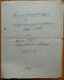 Cumpara ieftin Manuscris Nicolae Popea , Memorialul Mitropolitului Saguna ,Sibiu ,1889 ,13 pag.