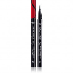 L’Oréal Paris Infaillible Grip 36h Micro-Fine liner eyeliner în fix culoare 01 Obsidian black 0,4 g