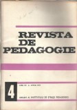 Cumpara ieftin Revista de pedagogie - aprilie 1970