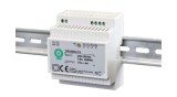 POS DIN60W15, sursă de alimentare cu montare pe șină DIN 15V/4A, carcasă din plastic, tip treaptă