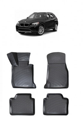 Covorase din cauciuc pentru BMW X1 E84 (2009-2015) foto