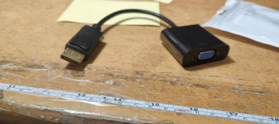 DP DisplayPort to VGA foto