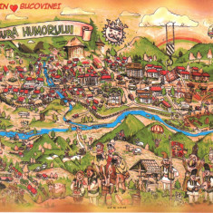 Carte postala Bucovina SV185 Gura Humorului