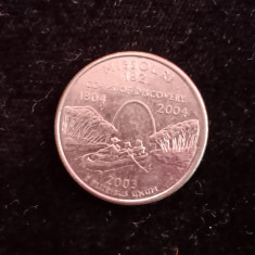 M3 C50 - Moneda foarte veche - 1/4 dollar - Hawaii P - 2008 - America USA
