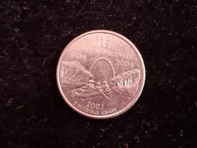 M3 C50 - Quarter dollar - sfert dolar - 2003 - Missouri - D - America USA foto