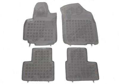 Set covorase auto din cauciuc Sx4 (Ey/Gy), 05.2006-05.2013; Fiat Sedici (Fy/Gy), 03.2006-, negru; polietilena (PE), 4 bucati foto