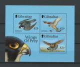 Gibraltar 1999 MNH, nestampilat - Mi. bl 39 - Pasari de prada, fauna