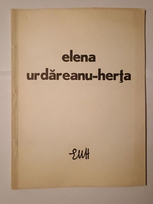 Elena Urdăreanu-Herța: pictură - grafică (Galeria Simeza, septembrie-octombrie 1979)