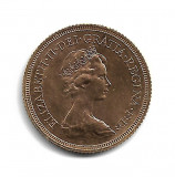 UK Royal Mint - 1974 SOVEREIGN - 8g AUR 22 Karate - Conditii Excelente