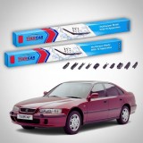 Cumpara ieftin Ștergătoare Honda Accord Gen V Facelift (CE/CF) Sedan 1996-1998 | Set Față Flat Premium &ndash; TeamCar&reg;