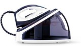 Statie de calcat Philips FastCare GC7710/20, Talpa Ceramica, 5.5 bar, 2.2l, 2400W (Alb-Albastru)