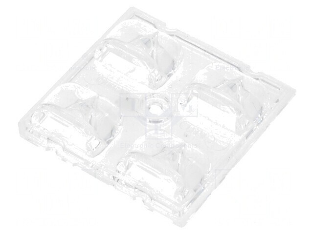 Lentilă LED Pătrată Transparentă pentru XP-G2/XP-L/XT-E