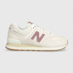 New Balance sneakers 574 culoarea bej, WL574QC2