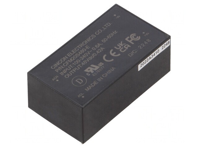 Convertor AC/DC 20W 48VDC