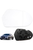 Sticlă de oglinzi de &icirc;nlocuire pentru Audi A6 4G, sticlă de oglinzi laterale hiperbolică &icirc;ncălzită, asferică