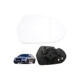 Sticlă de oglinzi de &icirc;nlocuire pentru Audi A6 4G, sticlă de oglinzi laterale hiperbolică &icirc;ncălzită, asferică