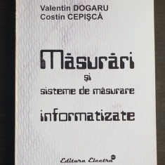 Măsurări și sisteme de măsurare informatizate - Valentin Dogaru, Costin Cepișcă