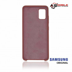 Husa Samsung Galaxy A51 ? HiQuality Silicone Velvet (Pink) foto