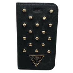 Husa telefon Wallet book iPhone 4 black tinte Guess