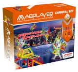 Set de constructie magnetic - 72 piese PlayLearn Toys, MAGPLAYER