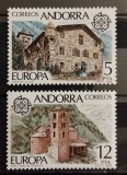 BC219, Andorra Spaniola 1978, serie arhitectura, europa cept