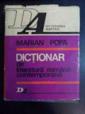 Dictionar De Literatura Romana Contemporana - Marian Popa ,542858, Albatros