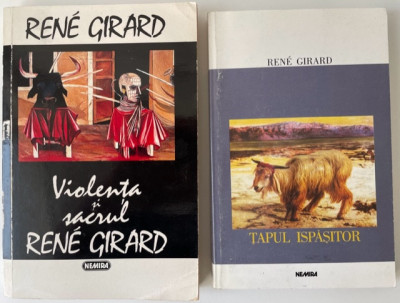 Violenta si sacrul + Tapul ispasitor - Rene Girard (2 volume) foto