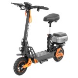 Trotineta Electrica, Viteza Maxima 50Km/H, Autonomie 50Km, Baterie 48V / 10 Ah, 1000W, Hecht 5201 Orange