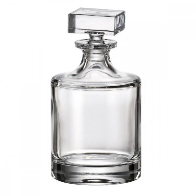 Decantor Cristal Bohemia Blank 700 ml Dop Patrat COD: 3945 foto