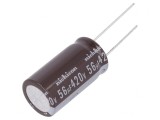 Condensator Electrolitic THT 56uF 420V 16x31.5mm