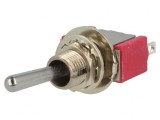 Comutator basculant SPDT ON-(ON) 2A/250VAC 5A/28VDC