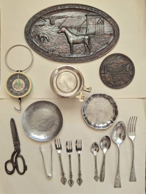 Diverse obiecte vintage foto