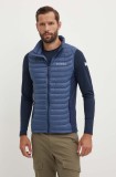 Columbia vestă sport Powder Pass culoarea bleumarin, de tranziție 1842414