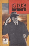 I.G. Duca - Memorii, volumul 1: Neutralitatea, partea intai: 1914-1915