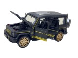 Macheta metal Mercedes G negru replica 1:32 sunet, lumini