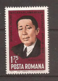LP 842 Romania -1974- Sesiunea Uniunii Interparlamentare-Bucuresti, nestampilat