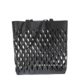 Geanta shopper cu model perforat