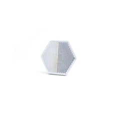 Catadioptru Hexagonal Cu Adeziv, 1202 Uo6, Alb Was