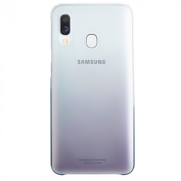 Husa Plastic Samsung Galaxy A40 A405, Gradation Cover, Neagra EF-AA405CBEGWW