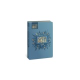 The Action Bible Study Bible Esv, Leathersoft, Blue, Full Color