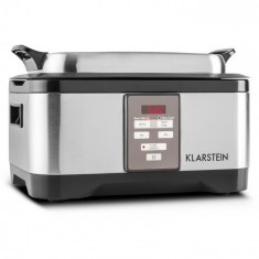 Klarstein Klarstein Tastemaker Sous-Vide Garer, 550 W, 6 l, vas lent, o?el inoxidabil, argintiu foto