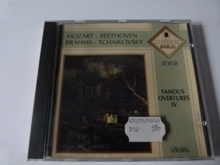 Uverturi celebre, cd