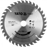 YATO Disc circular pentru lemn 160X36TX20mm